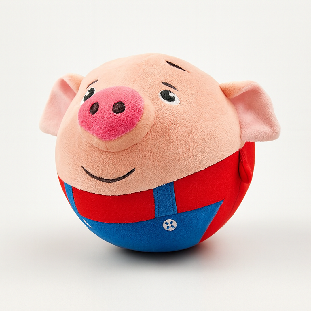 Automatyczna Ruchoma Piłka dla Psa – Interaktywna Pluszowa Zabawka