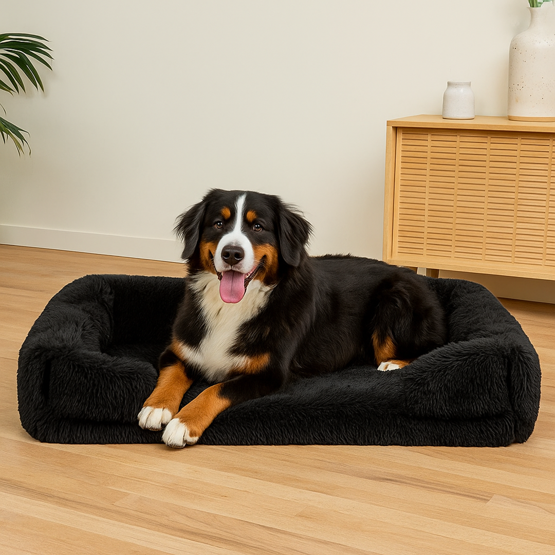 Legowisko Chmurowe dla Psa – Posłanie z Zdejmowanym Pokrowcem – Antypoślizgowy Spód