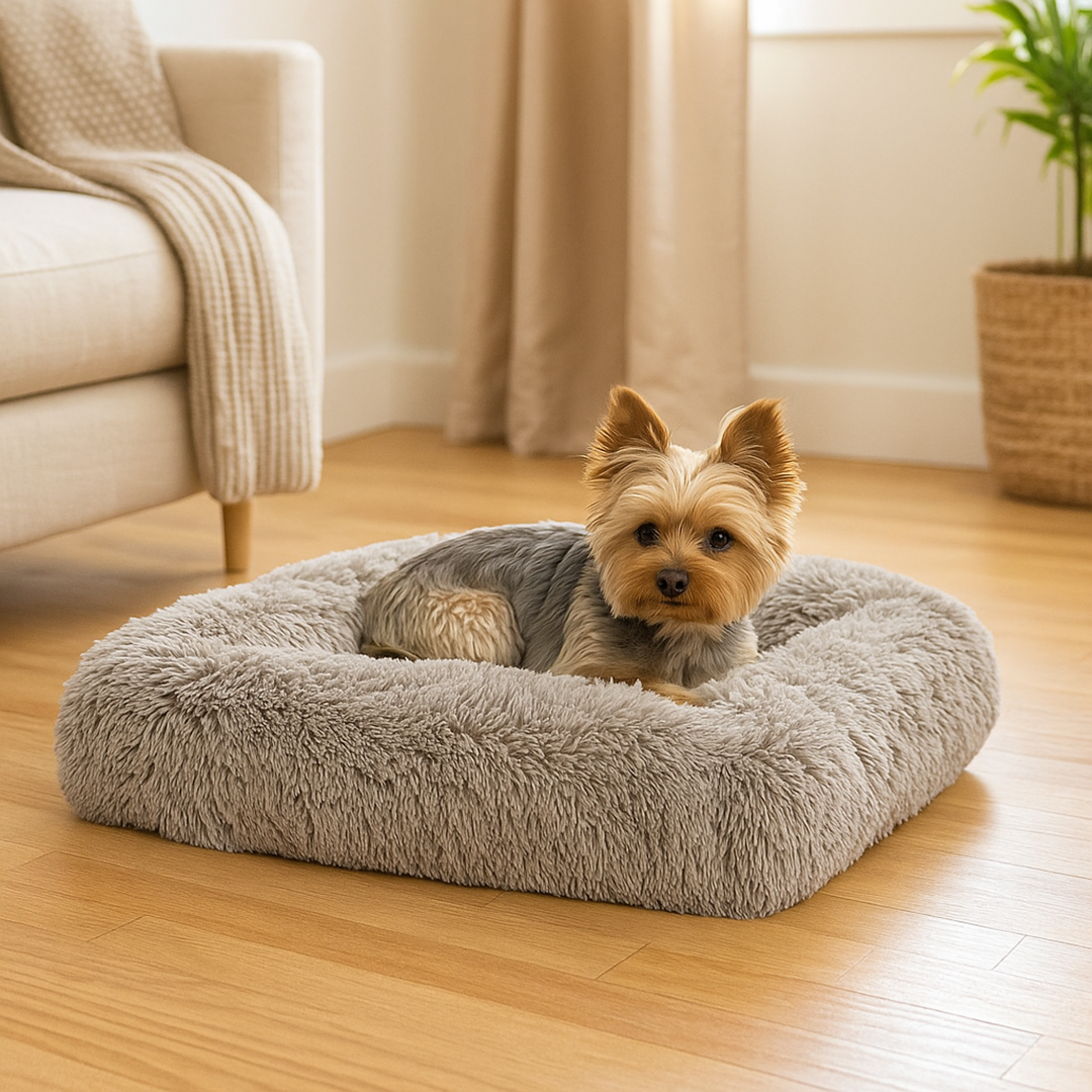 Legowisko Chmurowe dla Psa – Posłanie z Zdejmowanym Pokrowcem – Antypoślizgowy Spód