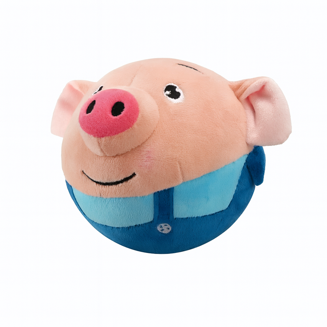 Automatyczna Ruchoma Piłka dla Psa – Interaktywna Pluszowa Zabawka