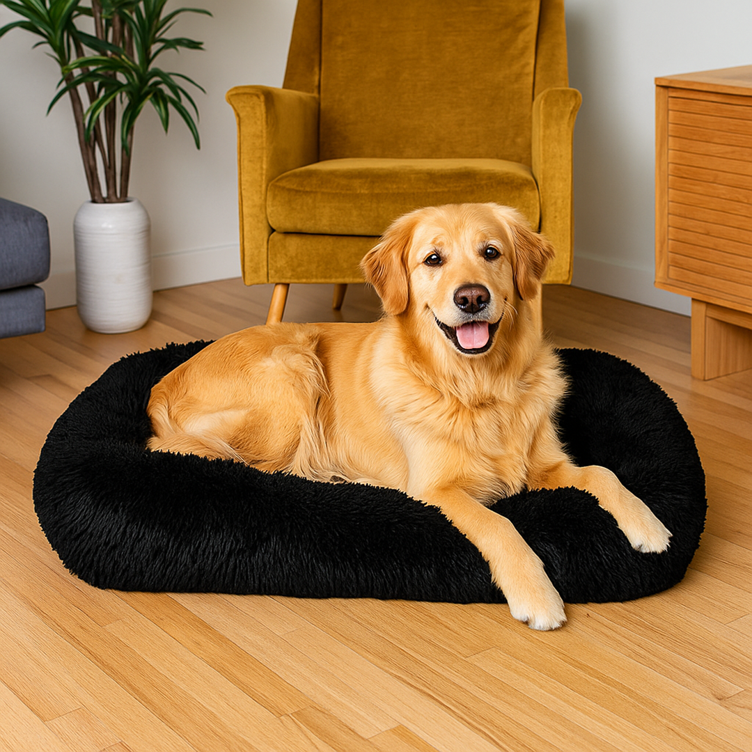 Legowisko Chmurowe dla Psa – Posłanie z Zdejmowanym Pokrowcem – Antypoślizgowy Spód