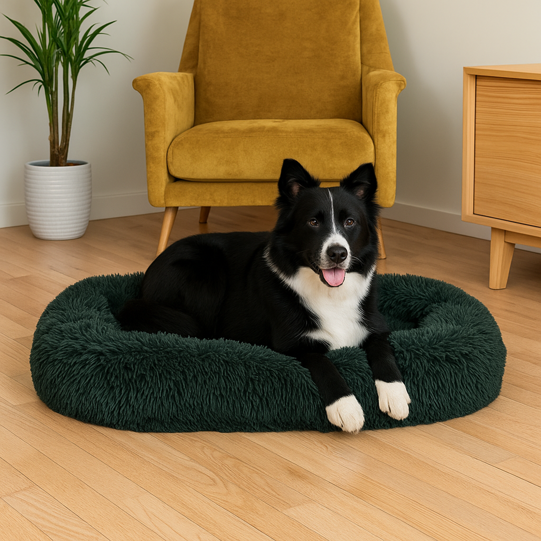 Legowisko Chmurowe dla Psa – Posłanie z Zdejmowanym Pokrowcem – Antypoślizgowy Spód